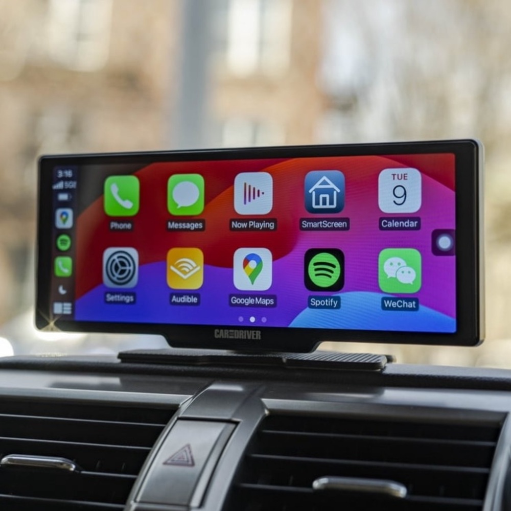 Car and Driver Intellidash Pro X10 Wireless Carplay, 10" Touch Screen Display
